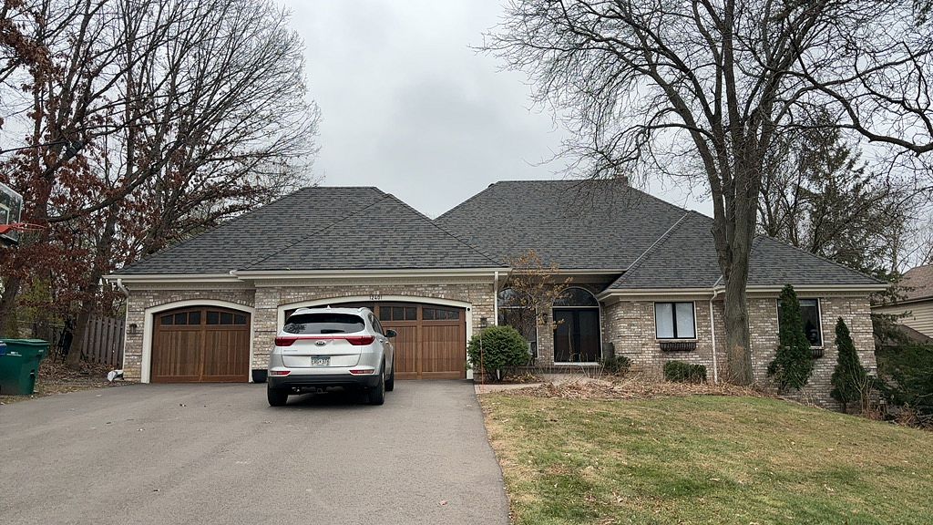 Finished re-roof of home in Minnetonka, MN