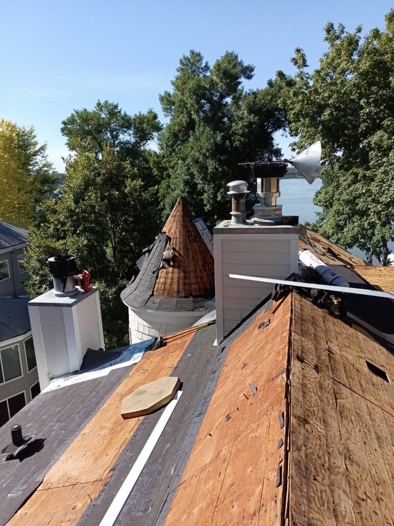 shingles pulled off roof