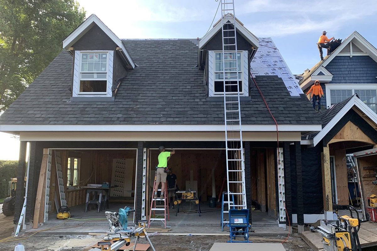 roofing job on peninsula white bear lake