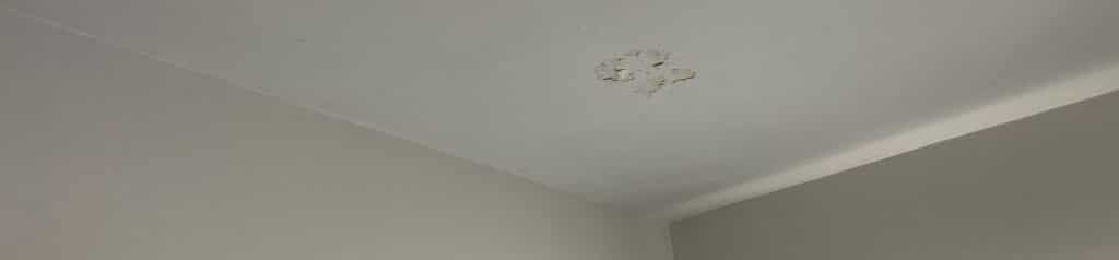 Leak in ceiling.