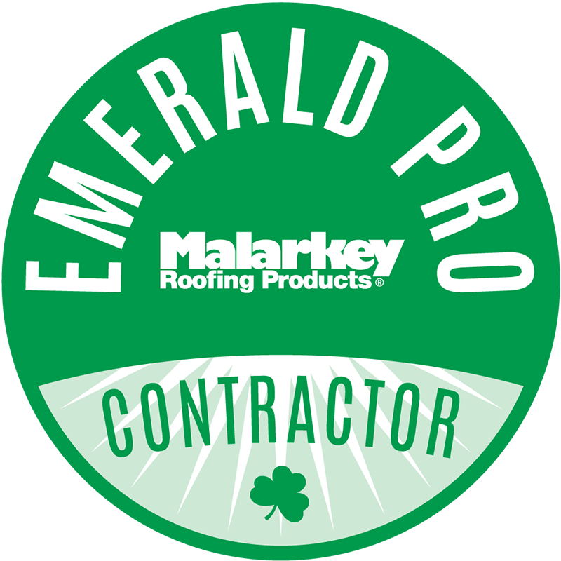 emerald pro contractor badge