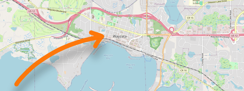 map of wayzata