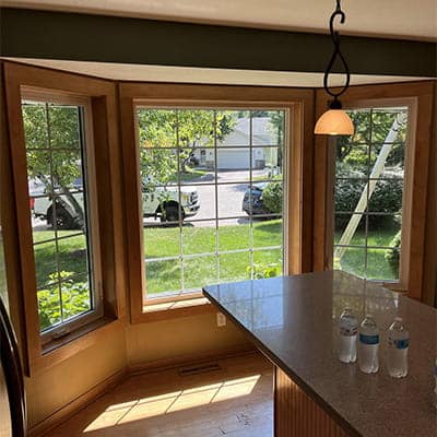 bay window from inside